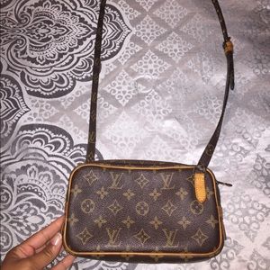 Authentic Louis Vuitton Marly Bandouliere Monogm